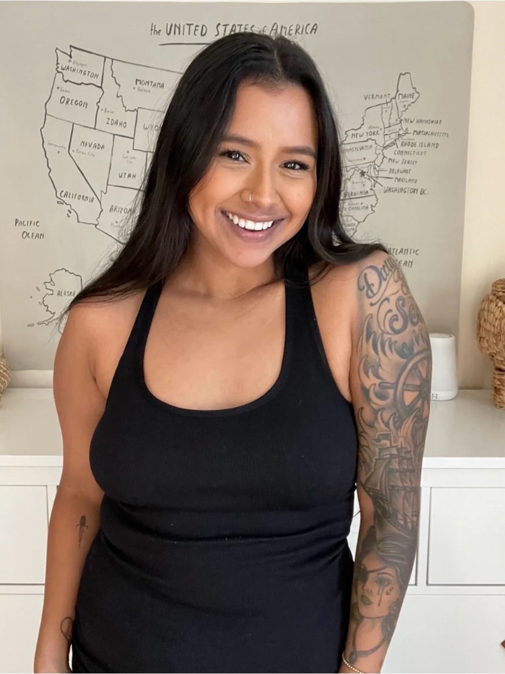 Bao Bei Love Steady HUG Tank: The Perfect Postpartum Tank, black m/l - Picture 2 of 7